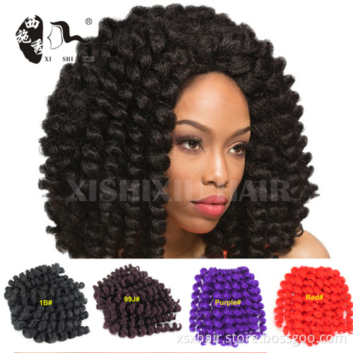 2016 Hot Sale 2X Value Jumpy Wand Curl Janet Crochet Marley Afro Twist Bounce Braid Hair Extension